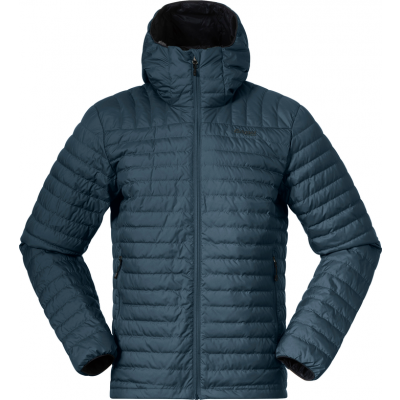Bergans Men's Lava Light Down Jacket With Hood Orion Blue