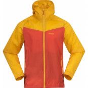 Men's Microlight Jacket Brick/Light Golden Yellow
