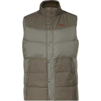 Bergans Men's Nordmarka Outdoor Down Vest Green Mud