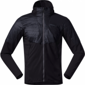 Men's Senja Midlayer Hood Jacket Black / Solid Charcoal