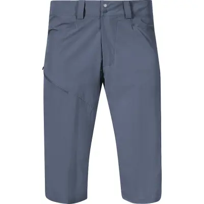 Bergans Men's Vandre Light Softshell Long Shorts Granite Blue