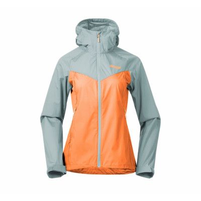 Microlight W Jkt, Cantaloupe/Misty Forest, L,  Vårjackor