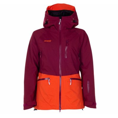 Myrkdalen Ins Lady Jkt, Beetred/Br Magma/Silvergrey, Xl,  Bergans