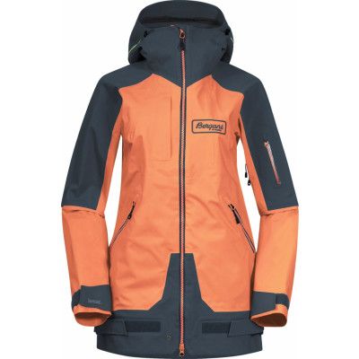 Bergans Myrkdalen V2 3L Women's Jacket Cantaloupe/Orion Blue