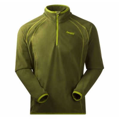 Ombo Half Zip, Green Tea/Lime, Xxl,  Bergans