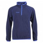 Ombo Youth Half Zip, Navy/Warm Cobalt, 140, Bergans