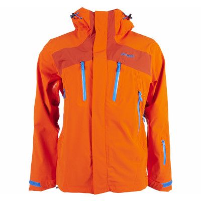Oppdal Jkt, Koi Orange/Burnt Orange/Lt Sea, Xxl,  Bergans