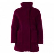 Oslo Wool Loosefit W Jkt, Zinfandelred Mel, Xs,  Bergans