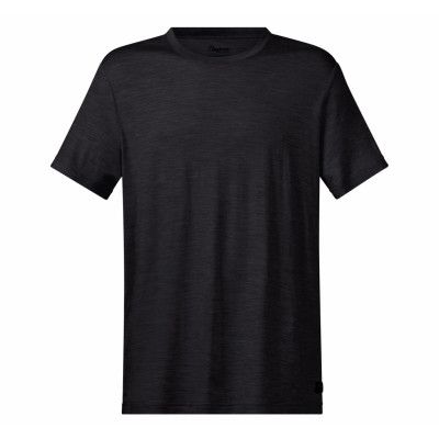 Oslo Wool Tee, Black, M,  Bergans