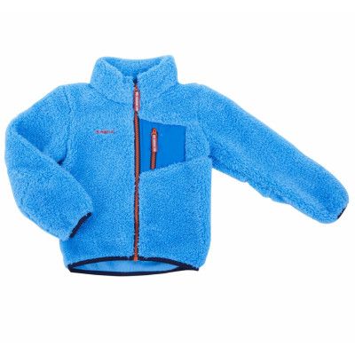 Rabben Kids Jkt, Br Seablue/Lt Seablue/Koi Oran, 122,  Bergans