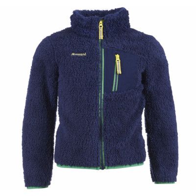 Rabben Kids Jkt, Navy/Frog/Lemon, 128,  Bergans