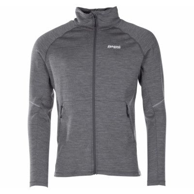 Rabot 365 Wool Jkt, Soliddkgrey Mel, L,  Bergans