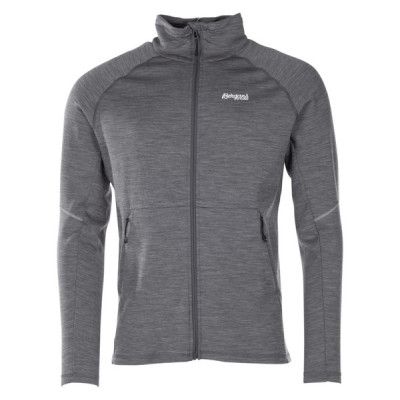 Rabot 365 Wool Jkt, Soliddkgrey Mel, M,  Bergans