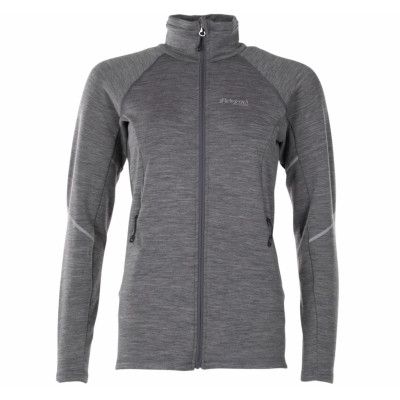 Rabot 365 Wool W Jkt, Soliddkgrey Mel, L,  Bergans