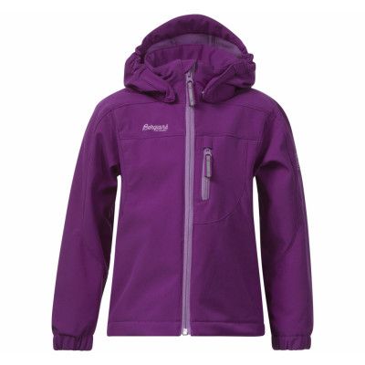Reine Kids Jkt, Dk Heatherpurple/Heather, 116,  Bergans
