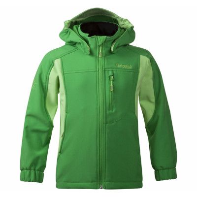 Reine Kids Jkt, Frog/Limezest, 116,  Bergans