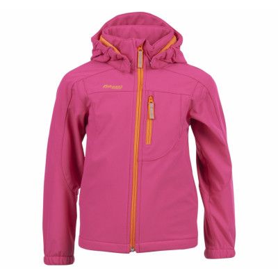 Reine Kids Jkt, Hot Pink/Pumpkin, 80,  Bergans