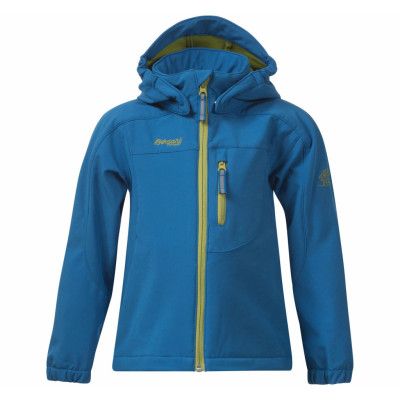 Reine Kids Jkt, Lt Seablue/Lime, 122,  Bergans