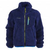 Selje Youth Jkt, Navy/Lt Seablue/Lime, 164, Bergans