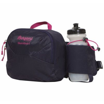 Skarstind Hip Pack 3 W/Bootle, Blackberry/Hot Pink, 3,  Ryggsäckar