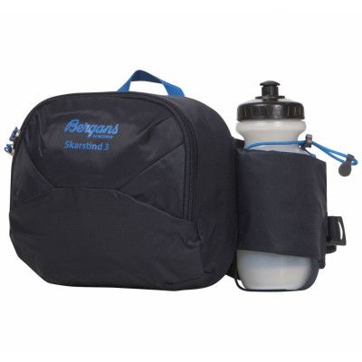 Skarstind Hip Pack 3 W/Bootle, Nightblue/Athensblue, 3,  Bergans