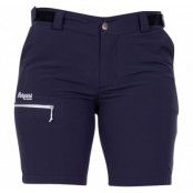 Slingsby Lt Softshell W Shorts, Dk Navy/White, Xs, Bergans