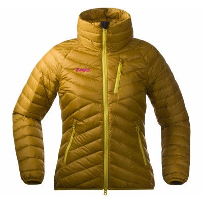 Slingsbytind Down Lady Jkt, Dk Mustard/Yellowgreen, S,  Bergans