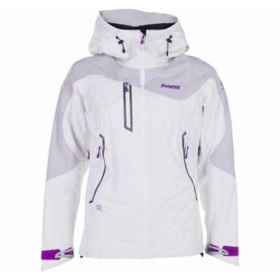 Stryn Lady Jkt, White/Alu/Amethyst, Xl,  Bergans