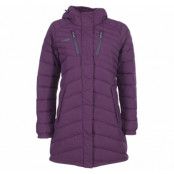 Svolvær Down Long Lady Jkt, Plum/Soliddkgrey, S, Bergans