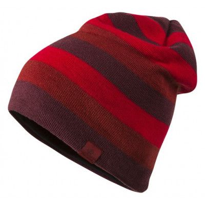 Tine Beanie, Dk Maroon/Lt Maroon/Br Red, One Size,  Bergans
