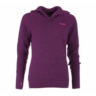 Ulriken Lady Jumper, Plum Mel, Xl,  Bergans