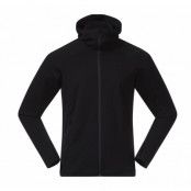Ulstein Wool Hood Jacket, Black, S,  Bergans