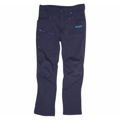 Utne Kids Pnt, Navy/Lavender/Dp Turq, 122,  Bergans