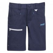 Utne Kids Shorts, Navy/White/Dp Turq, 110,  Bergans
