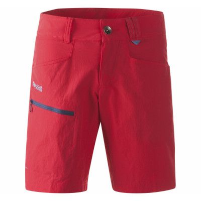Utne Lady Shorts, Hot Red/Dustyblue, L,  Bergans