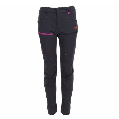 Utne Youth Girl Pnt, Solidcharcoal/Pinkrose/Koi Ora, 128,  Bergans