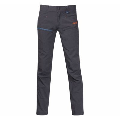 Utne Youth Pnt, Solidcharcoal/Steelblue/Koi Or, 140,  Bergans
