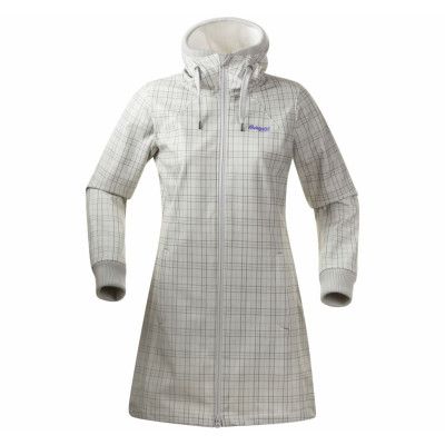 Vika Lady Coat, Alu/Soliddkgrey Check, S,  Bergans