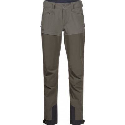 Bergans Women's Bekkely Hybrid Pant Darkk Green Mud/Green Mud