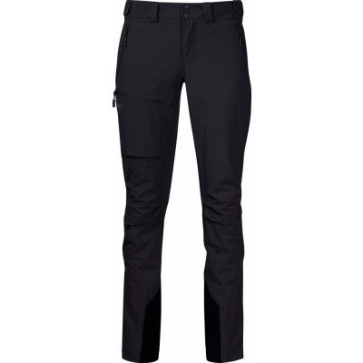 Bergans Women's Breheimen Softshell Pants Black/Solid Charcoal