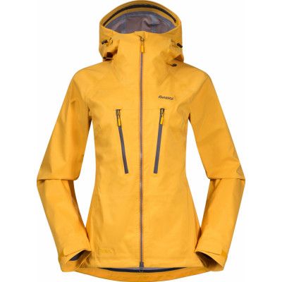 Bergans Women's Cecilie 3L Jacket Light Golden Yellow/Golden Yellow