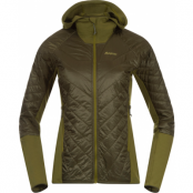 Women's Cecilie Light Insulated Hybrid Jacket Dark Olive Green/Trail Green