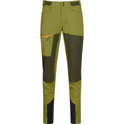 Bergans Women's Cecilie Mountain Softshell Pants Trail Green/Dark Olive Green