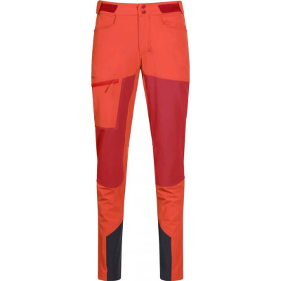 Women's Cecilie Mountain Softshell Pants Energy Red/Red Leaf