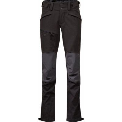 Bergans Women's Fjorda Trekking Hybrid Pants Solid Charcoal/Solid Dark Grey