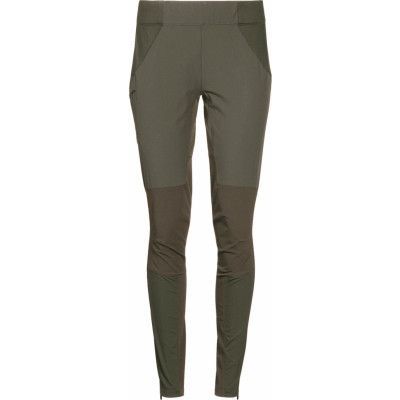 Bergans Women's Fløyen Original Tight Pants  Dark Green Mud