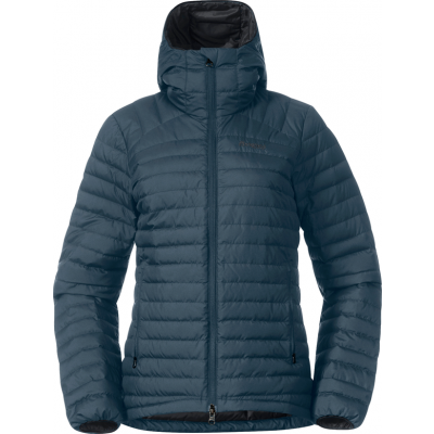 Bergans Women's Lava Light Down Jacket With Hood Orion Blue