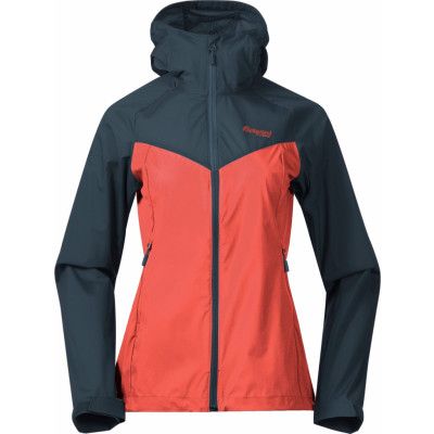 Bergans Women's Microlight Jacket Brick/Orion Blue