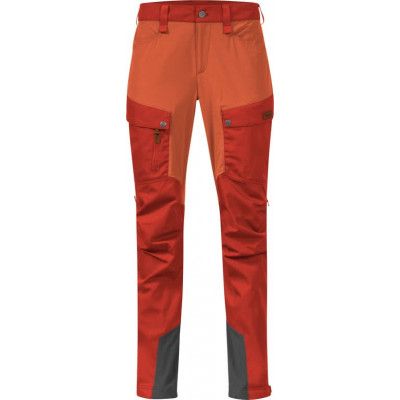 Bergans Women's Nordmarka Favor Outdoor Pants  Dark Brick/Brick