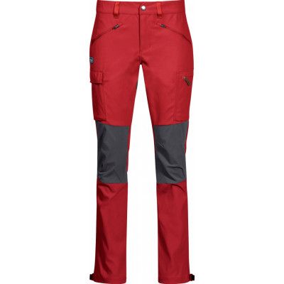 Bergans Women's Nordmarka Hybrid Pant Redsand/Soliddkgrey